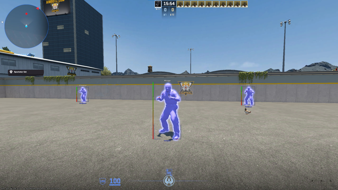 SharkHack Undetected Free CS2 Cheat - ESP, Aimbot, Trigger, Skin Changer, BHop, Inventory screenshot 2